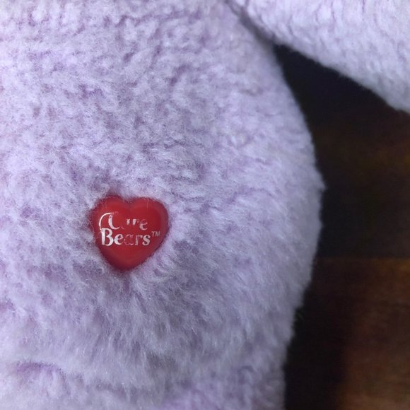 Care Bears Share Bear Anniversary Purple Milkshake Plush 13" Carlton Cards - Picture 5 of 10
